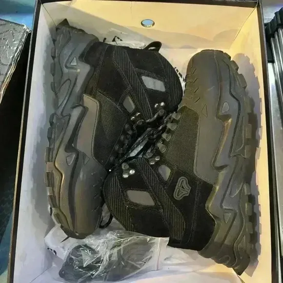 G7 G Seven Challenger Mono Work Hiking Boots Men’s 8.5 Black Retails $150