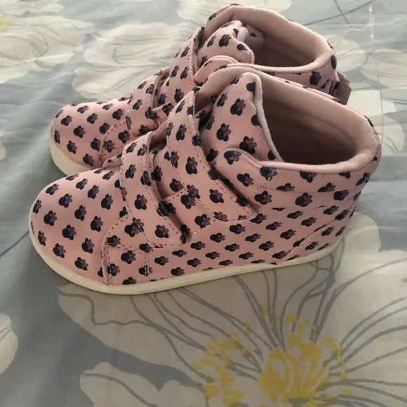 GAP DISNEY MINNIE MOUSE HIGH TOP SNEAKERS Size 10