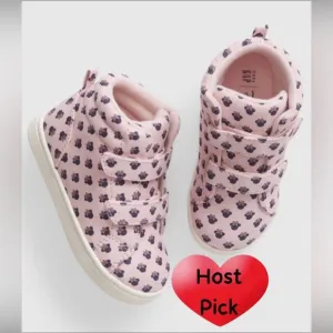 GAP DISNEY MINNIE MOUSE HIGH TOP SNEAKERS Size 10