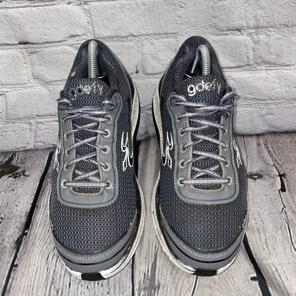 gDefy Gravity Defyer Mighty Walk Walking Shoes Men's Size 9 TB9024MGS-XW Gray