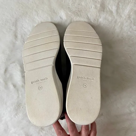 Gentle Souls By Kenneth Cole Leather Sneakers