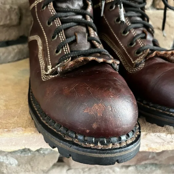 Georgia 7”‎ Alloy Toe Logger Boots / SZ 8.5
