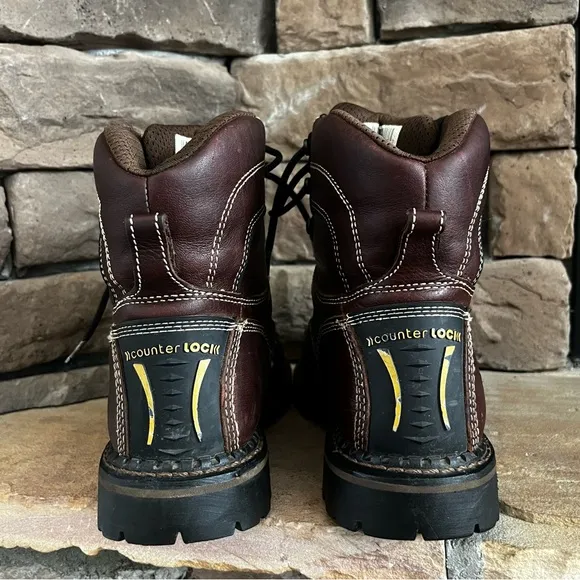 Georgia 7”‎ Alloy Toe Logger Boots / SZ 8.5