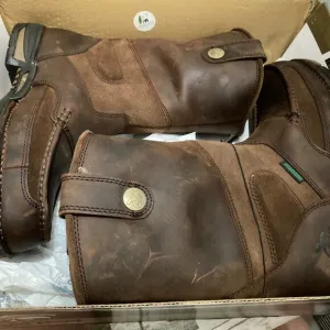 GEORGIA ATHENS STEEL TOE WATERPROOF WELLINGTON BOOTS G4603 11.5M NIB