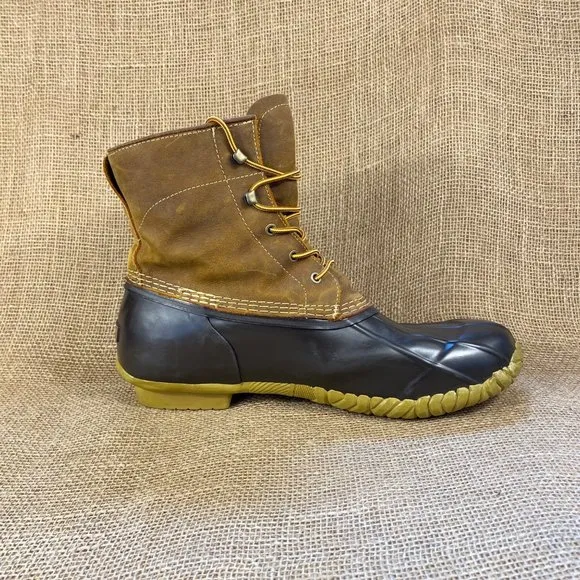 Georgia boot duck boot waterproof work boots hunting leather brown size 14
