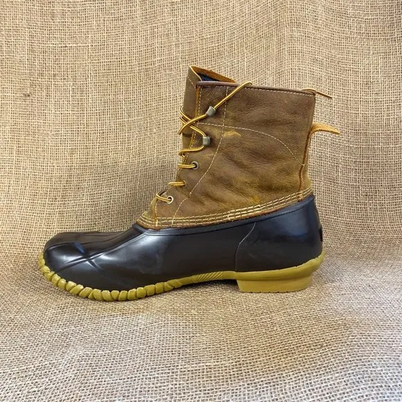 Georgia boot duck boot waterproof work boots hunting leather brown size 14