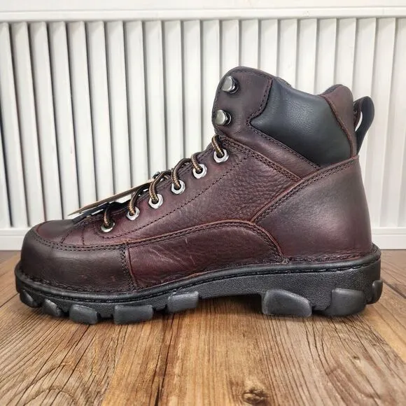 Georgia Boot G6395 Eagle Light Wide Load Mens Sz 10 W Wide Safety Toe Work Hiker