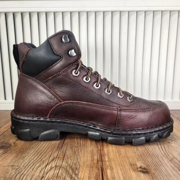 Georgia Boot G6395 Eagle Light Wide Load Mens Sz 10 W Wide Safety Toe Work Hiker