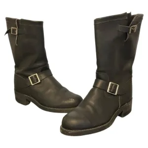 Georgia Boot leather steel toe riding boots size 9.5