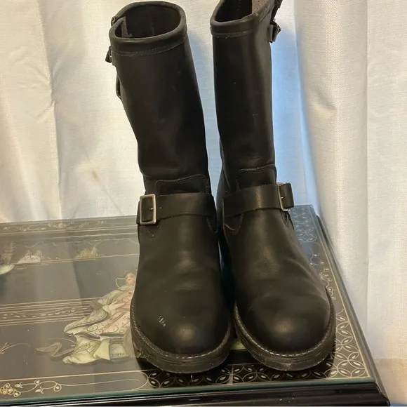 Georgia Boot leather steel toe riding boots size 9.5