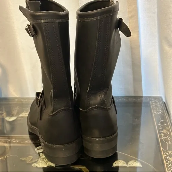 Georgia Boot leather steel toe riding boots size 9.5