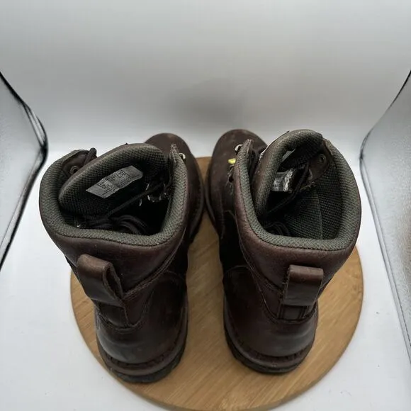 Georgia Renegade Boots Mens Size 10 W Leather Steel Toe Work Waterproof Brown