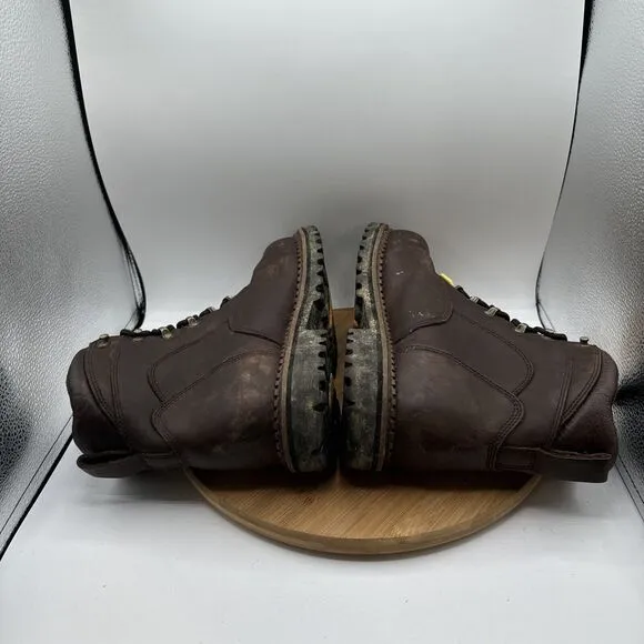 Georgia Renegade Boots Mens Size 10 W Leather Steel Toe Work Waterproof Brown
