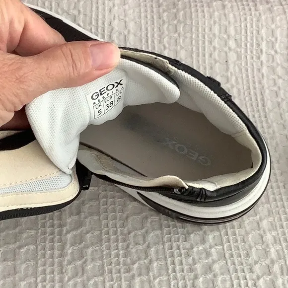 Geox high sneakers size 8
