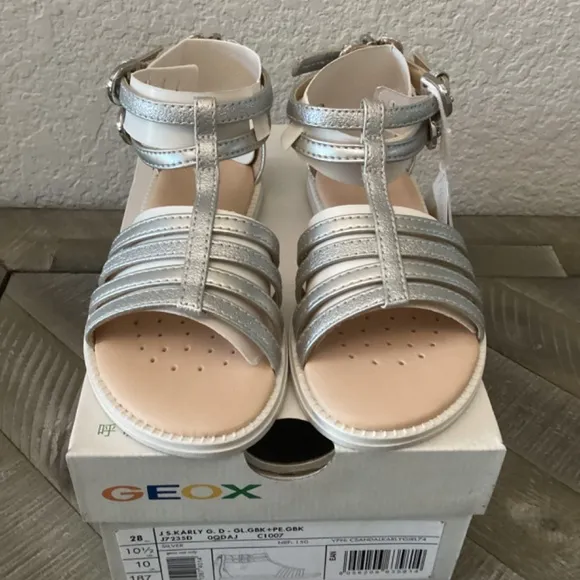 GEOX Kids' Karly Sandal, size 10.5US / 28EU