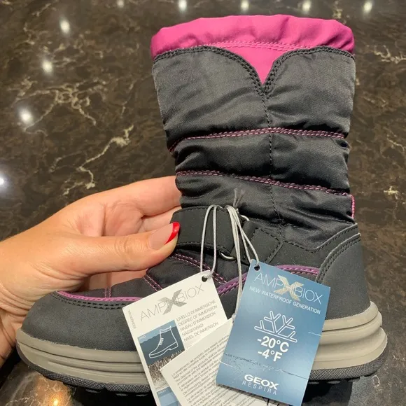 Geox Respira girl’s waterproof boot size 27