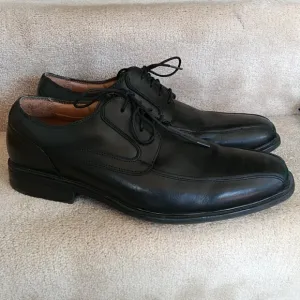 G.H. Bass &amp; Co. Gordon Leather Oxford Lace Up Shoes 13W Black
