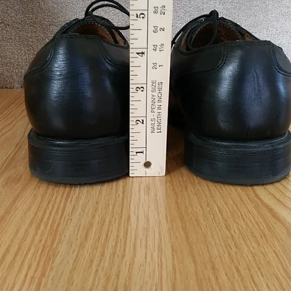 G.H. Bass &amp; Co. Gordon Leather Oxford Lace Up Shoes 13W Black