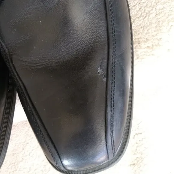 G.H. Bass &amp; Co. Gordon Leather Oxford Lace Up Shoes 13W Black