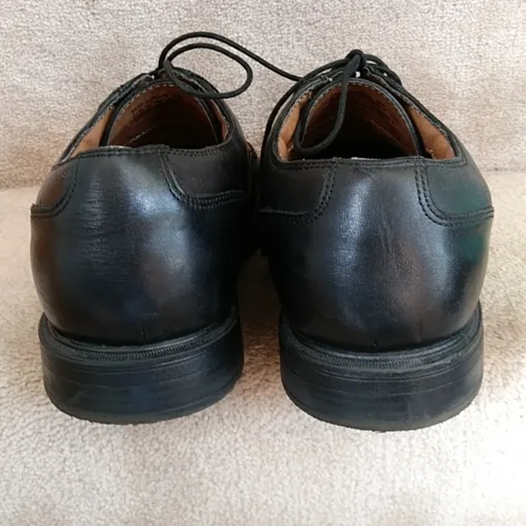 G.H. Bass &amp; Co. Gordon Leather Oxford Lace Up Shoes 13W Black