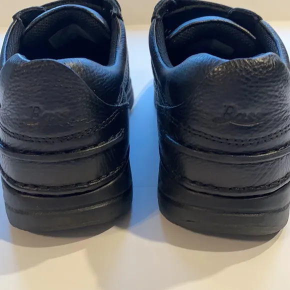 G.H. Bass &amp; Co. SZ 11.5 Wide Black Leather Seymour Men’s Comfort Shoes New