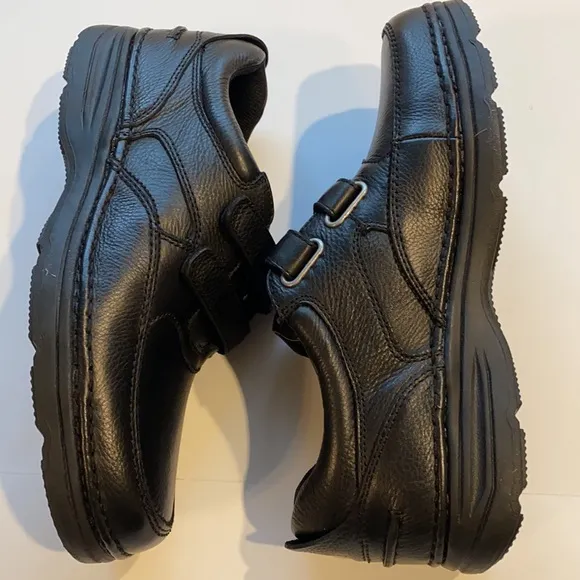 G.H. Bass &amp; Co. SZ 11.5 Wide Black Leather Seymour Men’s Comfort Shoes New