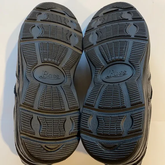 G.H. Bass &amp; Co. SZ 11.5 Wide Black Leather Seymour Men’s Comfort Shoes New
