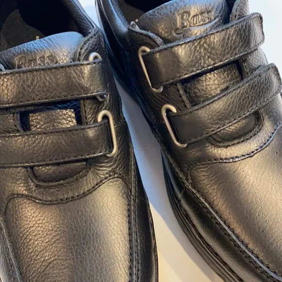 G.H. Bass &amp; Co. SZ 11.5 Wide Black Leather Seymour Men’s Comfort Shoes New