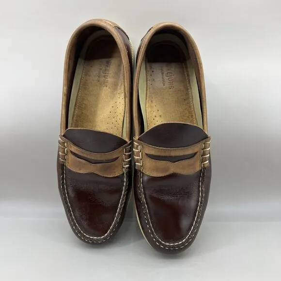 G.H.Bass Weejuns Penny Loafers Men Size 11 M Brown Leather Slip On Comfort Shoes