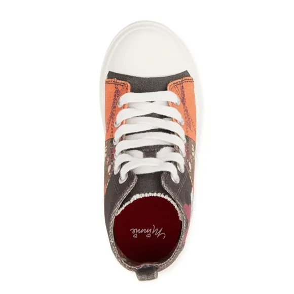 Girl's High Top Platform Sneakers
