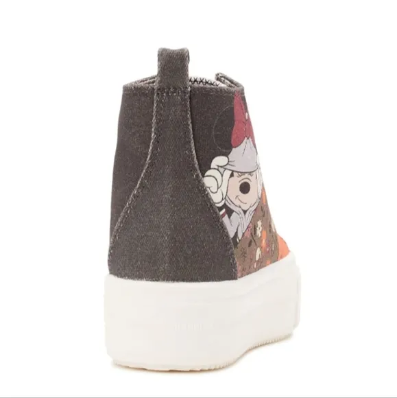 Girl's High Top Platform Sneakers