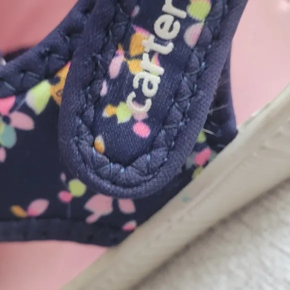 Girls' Pink and Navy Swim Set (4T) with Floral Water Shoes Plus More