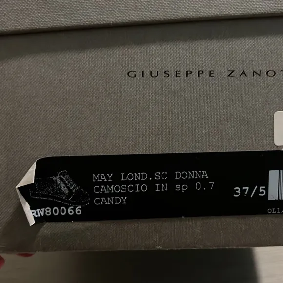 GIUSEPPE ZANOTTI MAY LOND.SC DONNA CANDY SNEAKERS 37.5