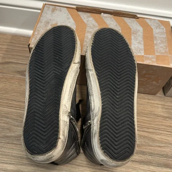Golden Goose High-Top Sneakers - White and Gray
