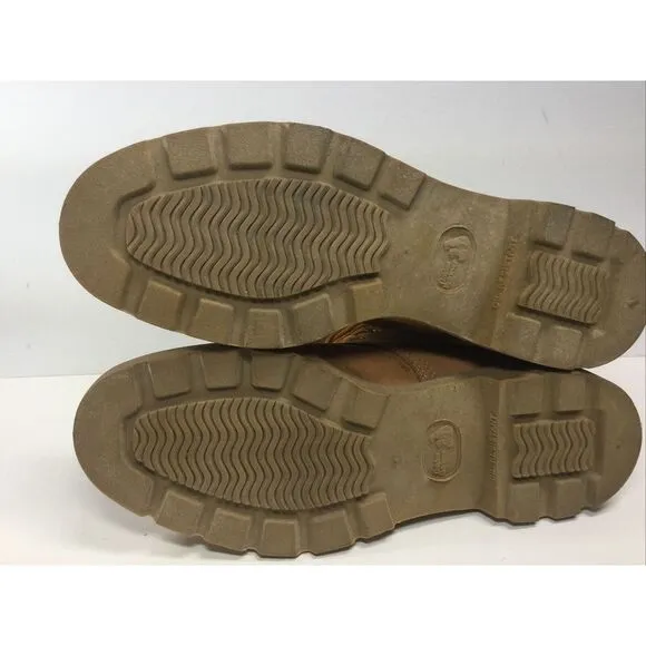 Golden Retriever Work Boots 9836 mens Sz 11D Nubuck Leather waterproof boot shoe
