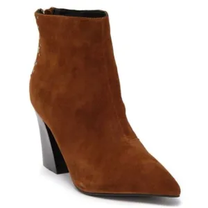 Golo Western Boots Womens Size 10 Nila Brown Pointed Toe Suede Ankle Booties