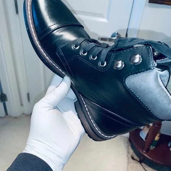 Goodfellows Men's Jeffrey Cap Toe Boots.