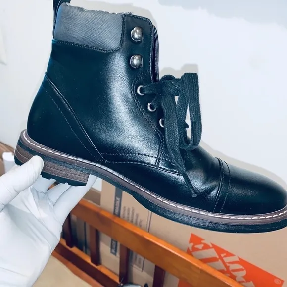 Goodfellows Men's Jeffrey Cap Toe Boots.