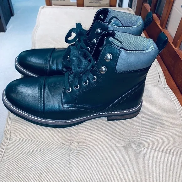 Goodfellows Men's Jeffrey Cap Toe Boots.