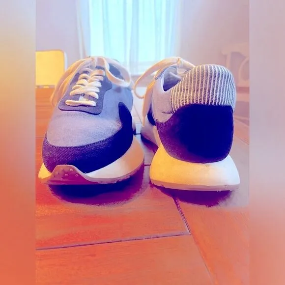 GOODNEWS KOOK SNEAKER IN NAVY, low-top runner US 9/7.5 EUR 40 Made in Portugal