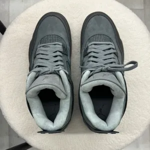 Gray Mesh Sneakers with Chunky Midsole
