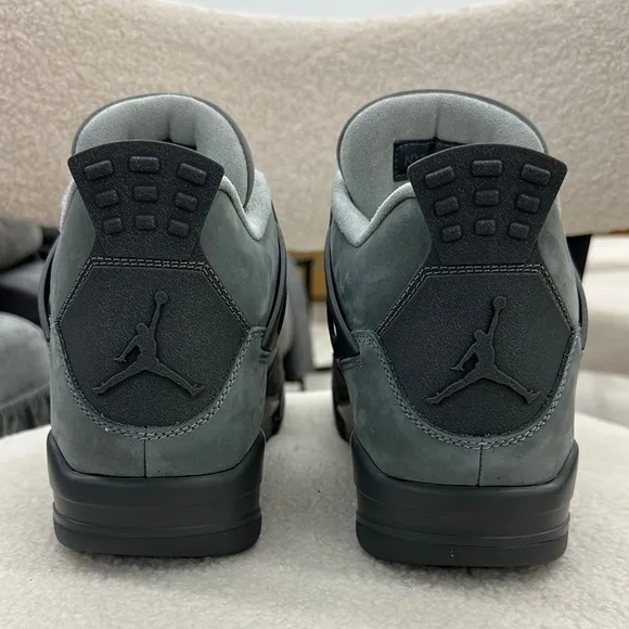 Gray Mesh Sneakers with Chunky Midsole