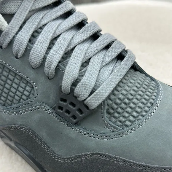 Gray Mesh Sneakers with Chunky Midsole