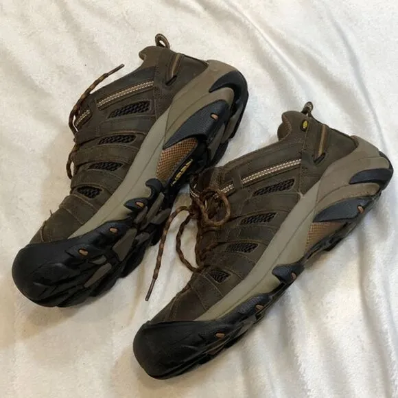 Grisport men’s brown hiking shoes with Keen soles | Sz 11