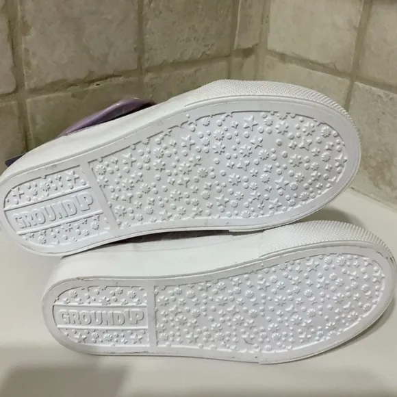 Ground Up Disney Lilo &amp; Stitch High Top Sneakers Purple Size 11