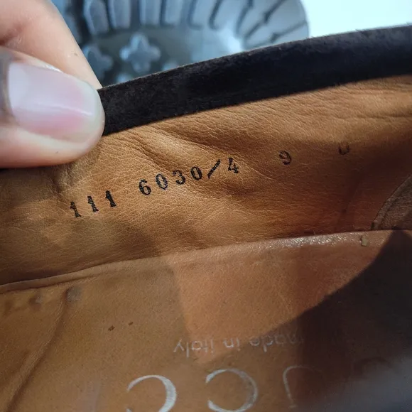 Gucci Classic Horsebit Suede Lug Sole Loafer Size 9 US 9.5 Brown