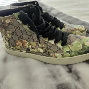 Gucci Floral High-Top Sneakers
