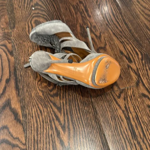 Gucci Gray Women's Shoes worn once