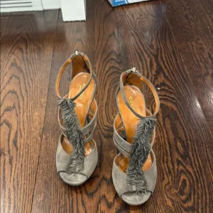 Gucci Gray Women's Shoes worn once