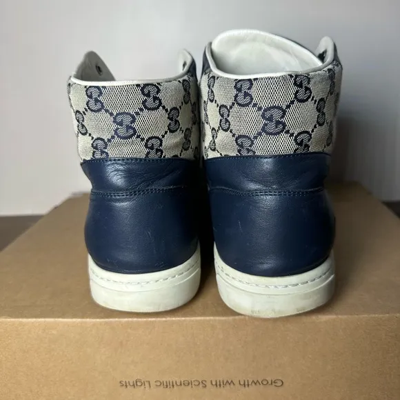 Gucci Gucci GG Monogram GuccissimaCanvas High Tops Sneakers